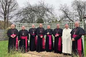 Bishops in Ireland gather on Friday, Nov. 14, 2025, in St. Mary’s Pro Cathedral. |