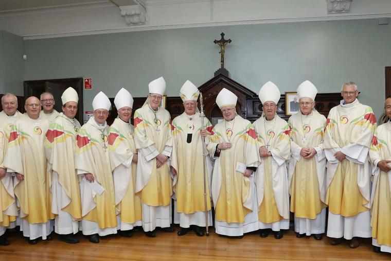 Bishops in Ireland gather on Friday, Nov. 14, 2025, in St. Mary’s Pro Cathedral. 