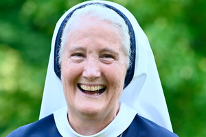 Mother Agnes Mary Donovan of the Sisters of Life.