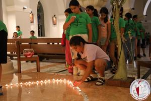 Children light candles as part of a project of Aid to the Church in Need (ACN). | Credit: Photo courtesy of Aid to the Church in Need