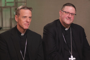 (L-R) Bishop Stephen Parkes of the Diocese of Savannah and Bishop Gregory Parkes of the Diocese of St. Petersburg.