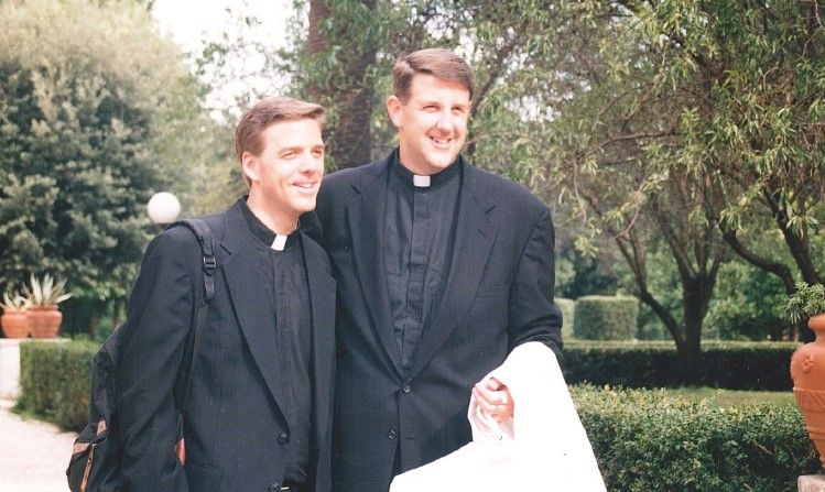 (L-R) Bishop Stephen Parkes of the Diocese of Savannah and Bishop Gregory Parkes of the Diocese of St. Petersburg.