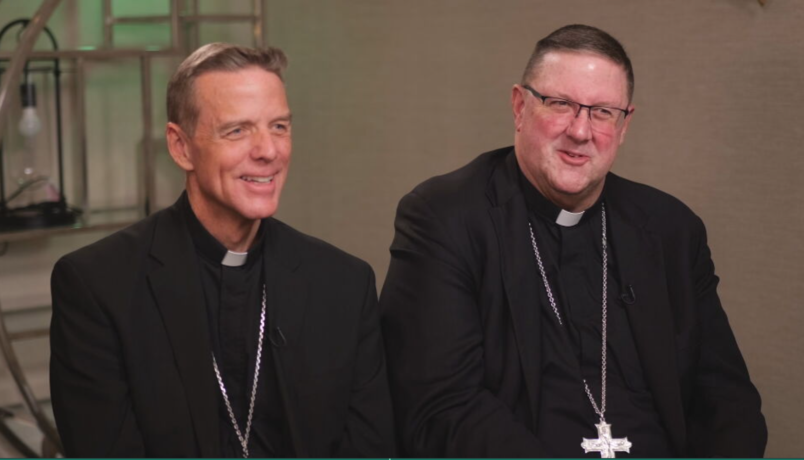 (L-R) Bishop Stephen Parkes of the Diocese of Savannah and Bishop Gregory Parkes of the Diocese of St. Petersburg.