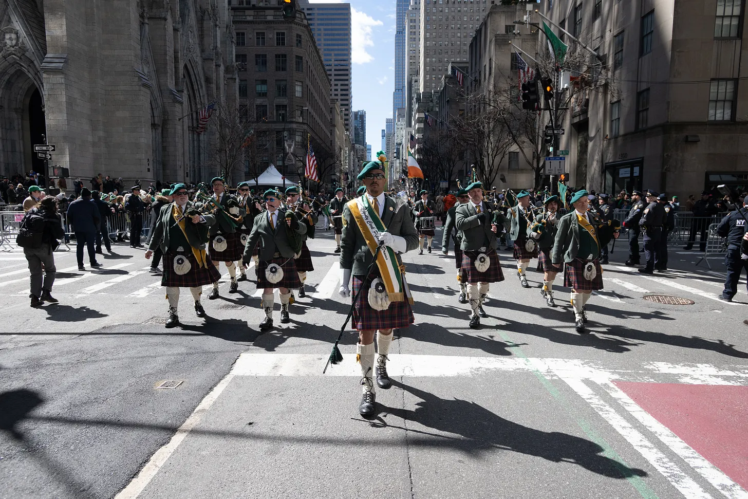 The County Cork Pipe and Drum Corps.