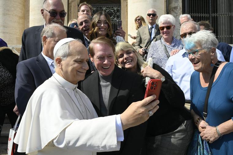 Pope Leo XIV Reunites With His Eighth Grade Classmates