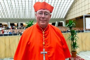 Cardinal Jean-Claude Hollerich, archbishop of Luxembourg. 