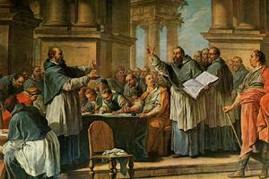 Meeting Of St. Augustine And the Donatists. 