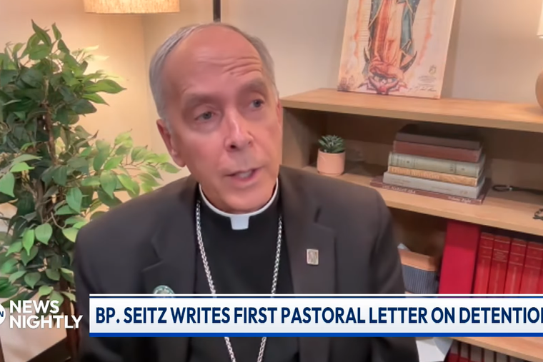 Bishop Seitz Discusses Pastoral Letter, Elaborates On Call for Discernment Among Law Enforcement
