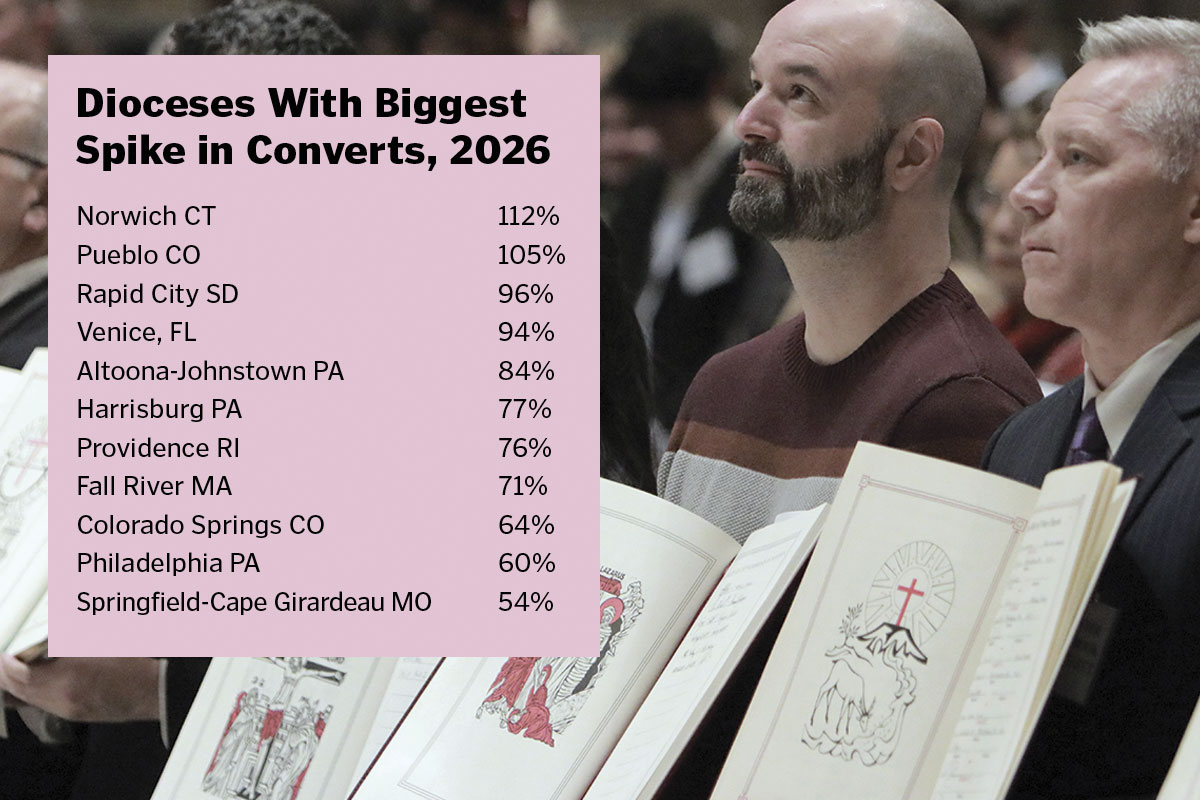 A look at the Top 10 Percentage Increases In Converts