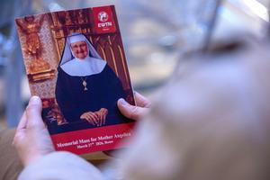 Holy Mass in memory of Mother Angelica, foundress of EWTN, on the 10th anniversary of her passing, celebrated from the Chapel of the Choir of St. Peter’s Basilica in Vatican City on March 27, 2026. 