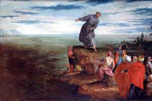 Paolo Veronese, “St. Anthony Preaching to the Fish,” ca. 1580, Galleria Borghese, Rome