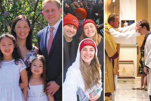 Three converts share with the Register the blessing of their newfound faith.