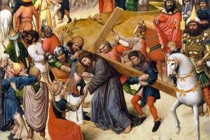 Anonymous, “Christ Bearing the Cross,” 15th Century, Metropolitan Museum of Art, New York