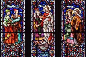 “Show Me the Coin of the Tribute,” St. Mary’s Cathedral, Ogdensburg, New York