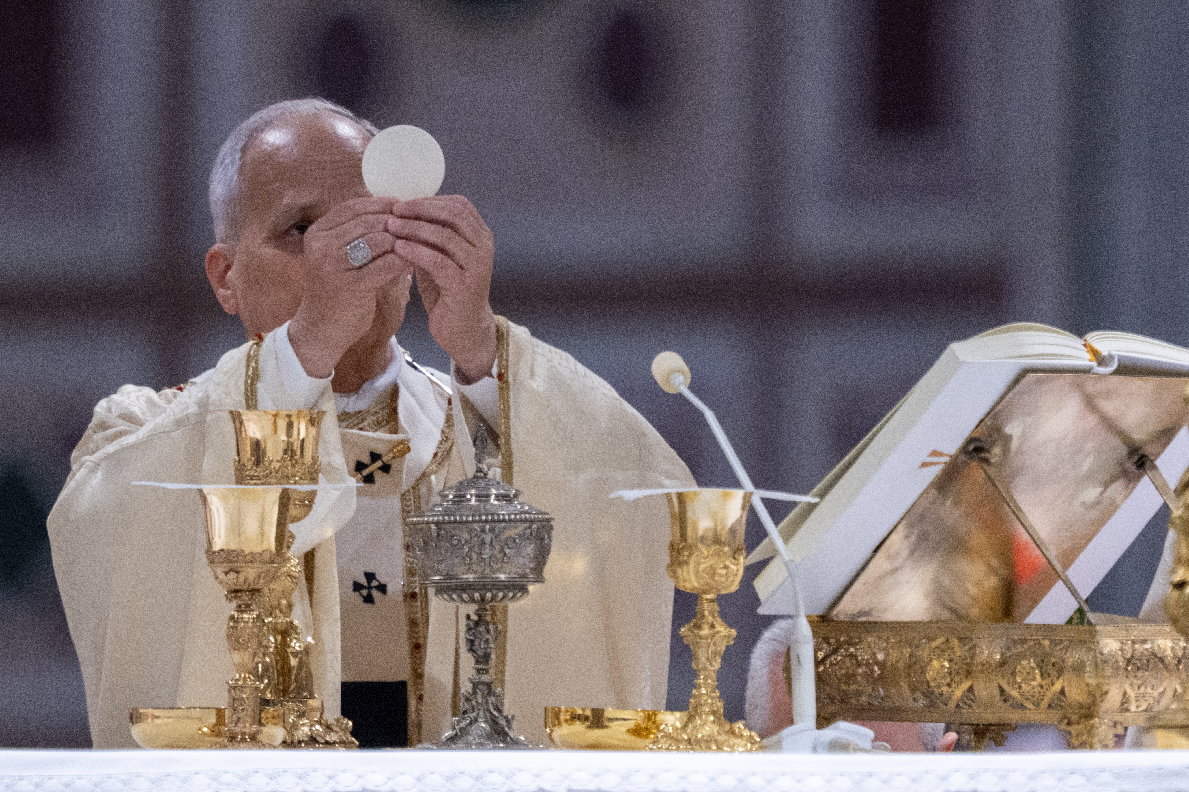 2026 Evening Mass of the Lord's Supper celebrated by Pope Leo