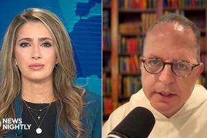 Dominican Father Thomas Petri discusses Pope Leo XIV’s Easter message in an April 6, 2026, interview with ‘EWTN News Nightly.’ EWTN News Screenshot