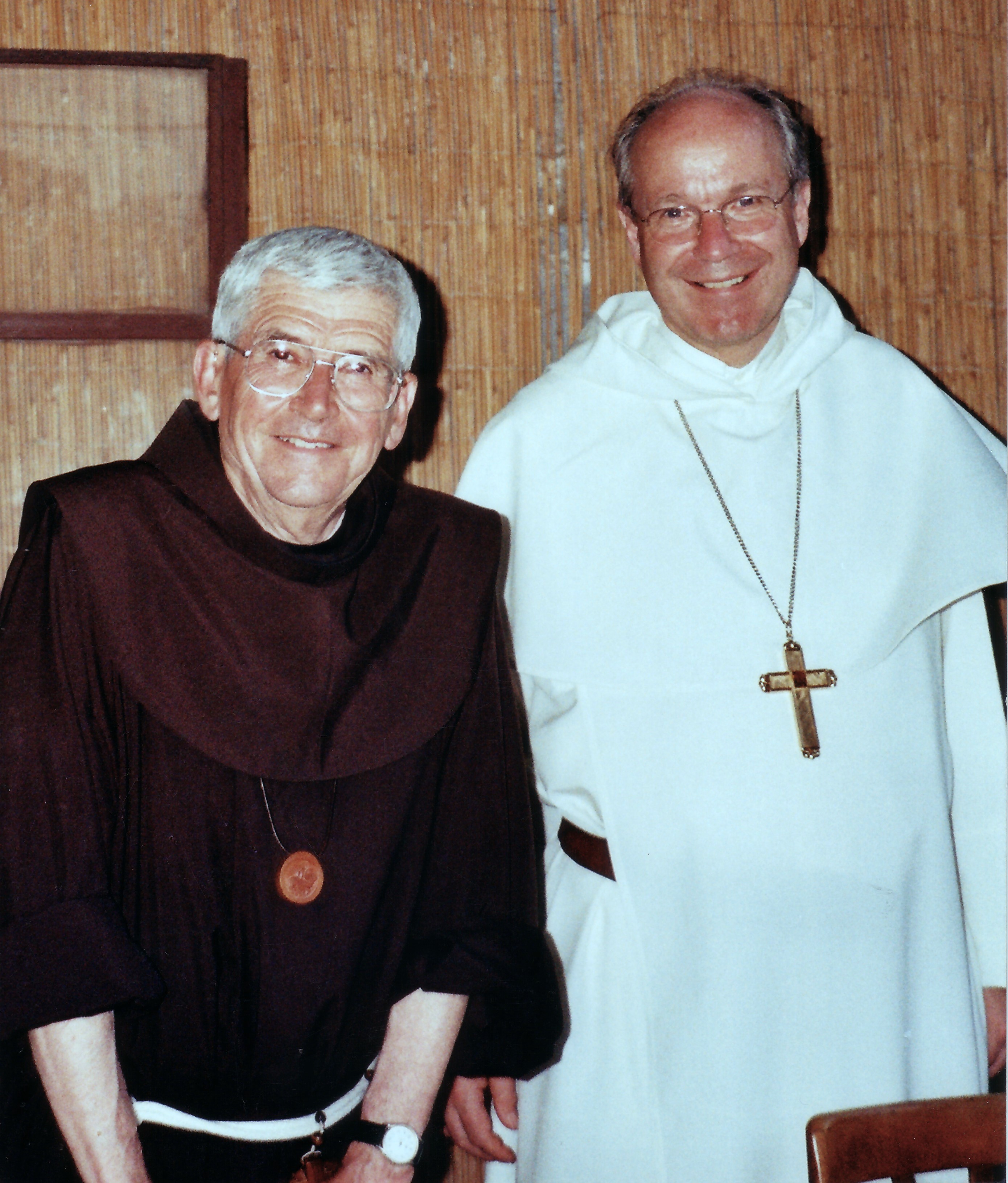 L to R: Fathers Jean-Claude and Christoph Schönborn