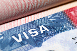 Visa application. 