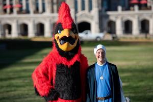 A cardinal and a nun walk onto a Catholic college campus … no, really.