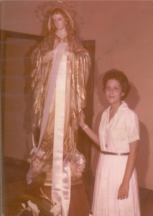 Young Adela Galindo