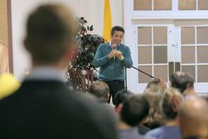 Dan Cellucci, 44, is CEO of the nonprofit Catholic Leadership Institute.