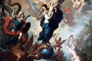 Miguel Cabrera, “The Virgin of the Apocalypse,” 1760, Museo Nacional de Arte, Mexico City