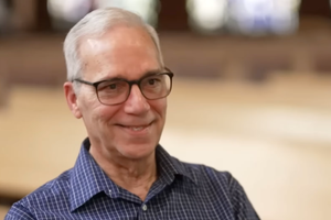 John Prevost, the brother of Pope Leo XIV, speaks to EWTN News correspondent Mark Irons during an interview that aired on ‘EWTN News In Depth,’ Friday, April 17, 2026.