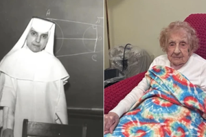 Sister Francis Domenici Piscatella turned 113 on April 20, 2026. 