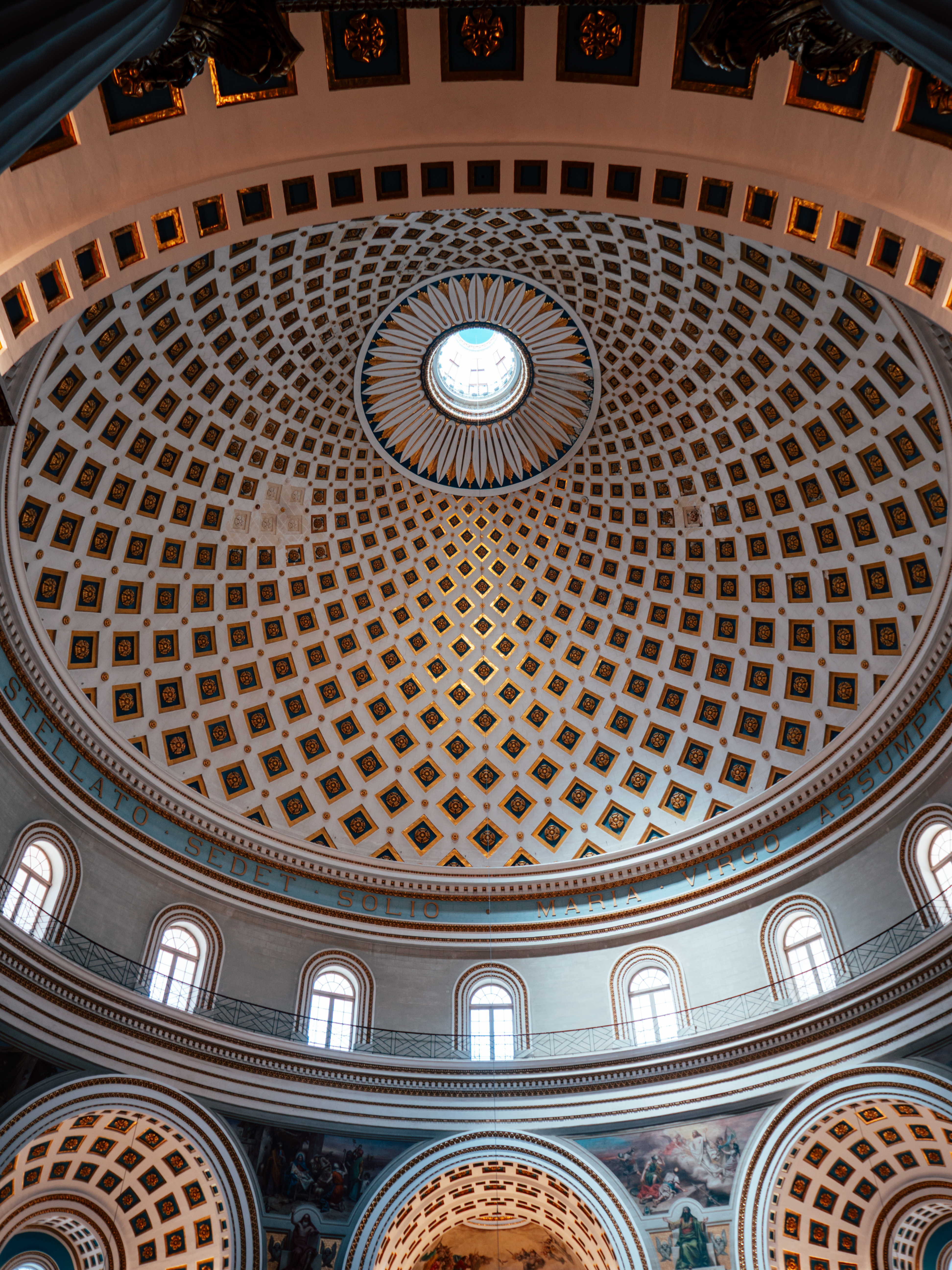 The Rotunda of Mosta cathedral 
