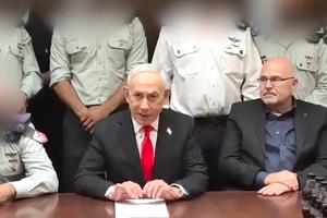 Prime Minister Benjamin Netanyahu meets with a group of Christian soldiers serving in the Israel Defense Forces (IDF) on April 26, 2026. 