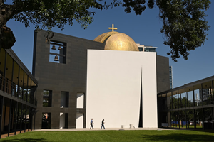The Chapel of St. Basil at the University of St. Thomas in Houston.