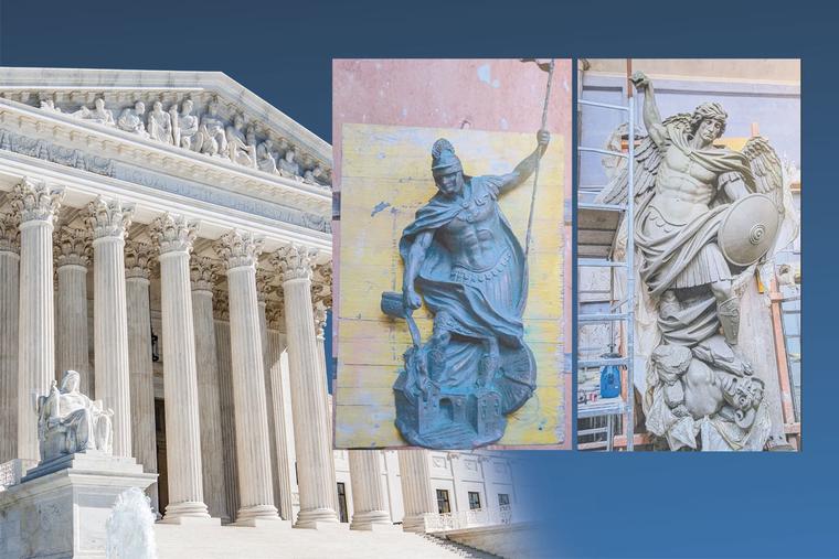 ACLU Lawyer Takes Pointed Questions in Saints-Statues Case Oral Arguments