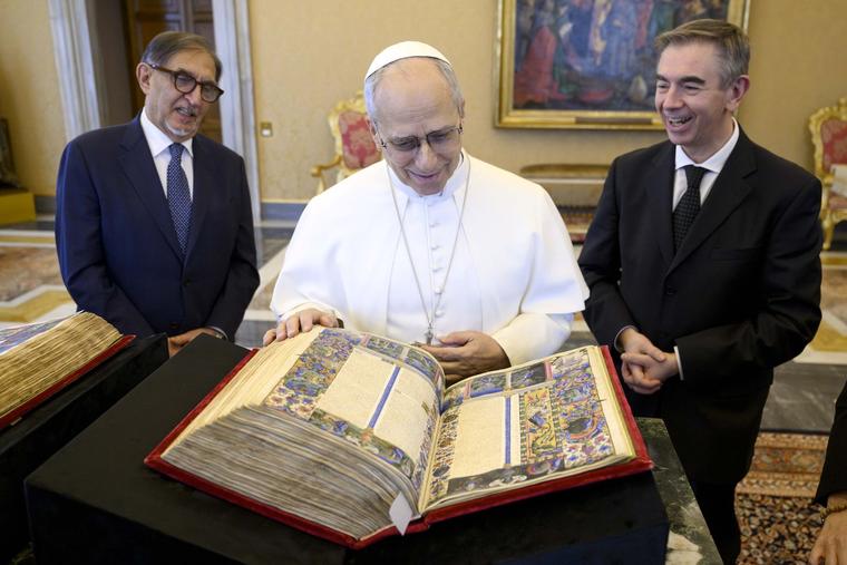 Pope Leo XIV Urges Catholics to Read Printed Books