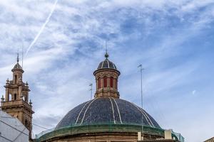 The dome of the Church of Escuelas Pías in Valencia, Spain, one of the largest masonry domes in the country. 