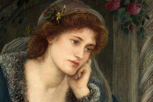 Marie Spartali Stillman, “Beatrice,” 1896, Delaware Art Museum, Wilmington, Delaware