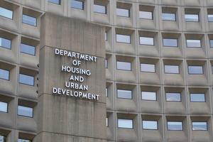 The U.S. Department of Housing and Urban Development headquarters is in Washington, D.C. 