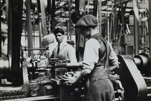 D. Napier & Son Ltd, ‘Aero Engine in the Making,’ England, circa 1918