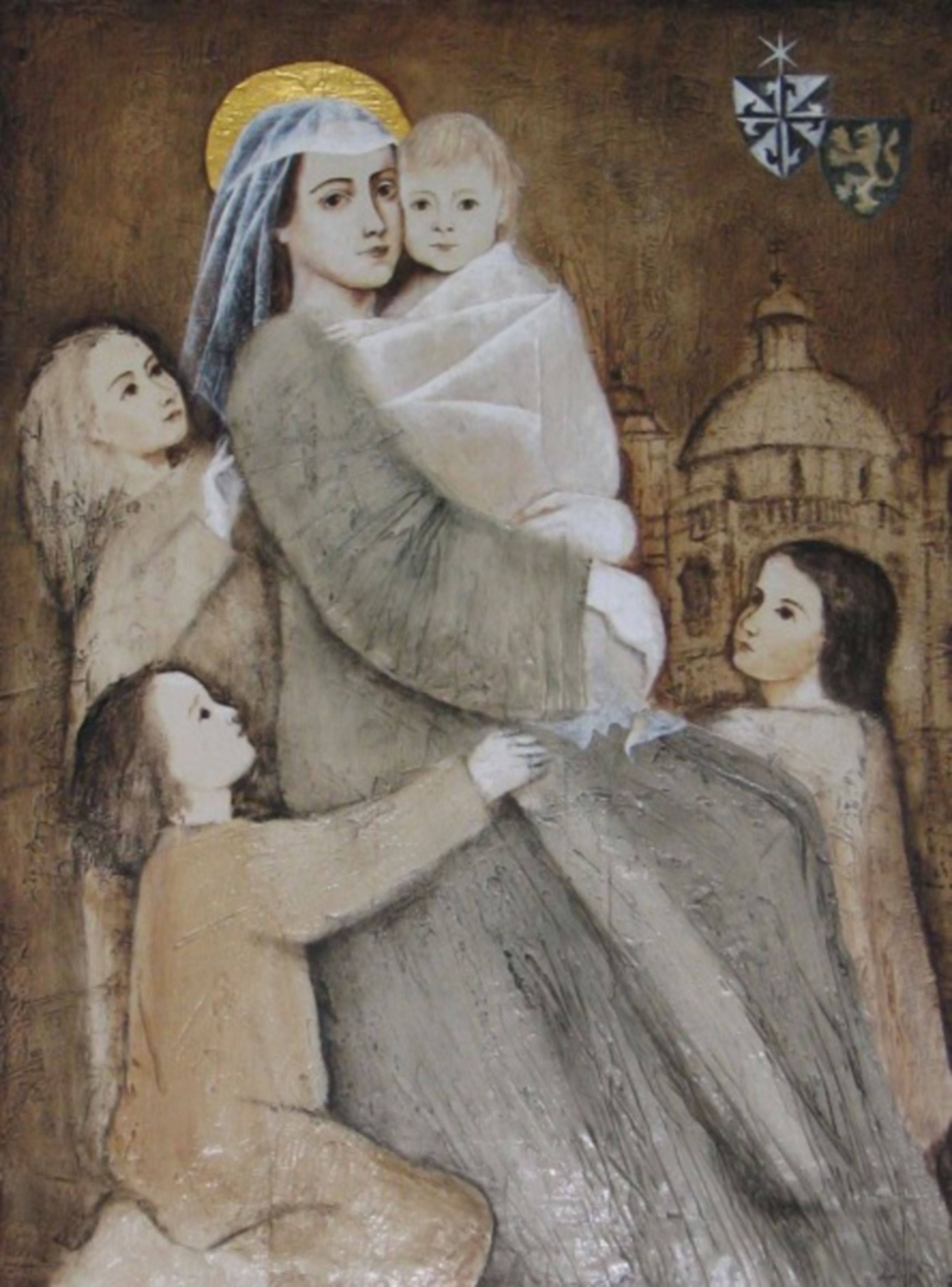 Painting of St. Zdislava