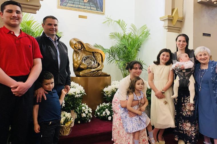 &lsquo;Life&rsquo; Sculpture Strengthens Parish Culture of Life