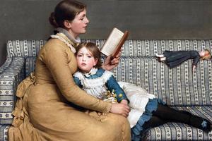 George Dunlop Leslie, “Alice in Wonderland,” ca. 1879, Brighton Museum and Art Gallery, Brighton, England