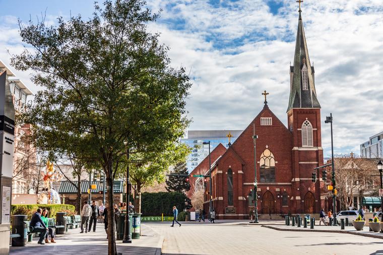 St. Peter’s Catholic Church in Charlotte, North Carolina. 
