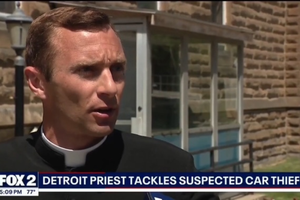 Rev. Canon Jean-Baptiste Commins currently serves as the pastor at St. Joseph Shrine in Detroit.