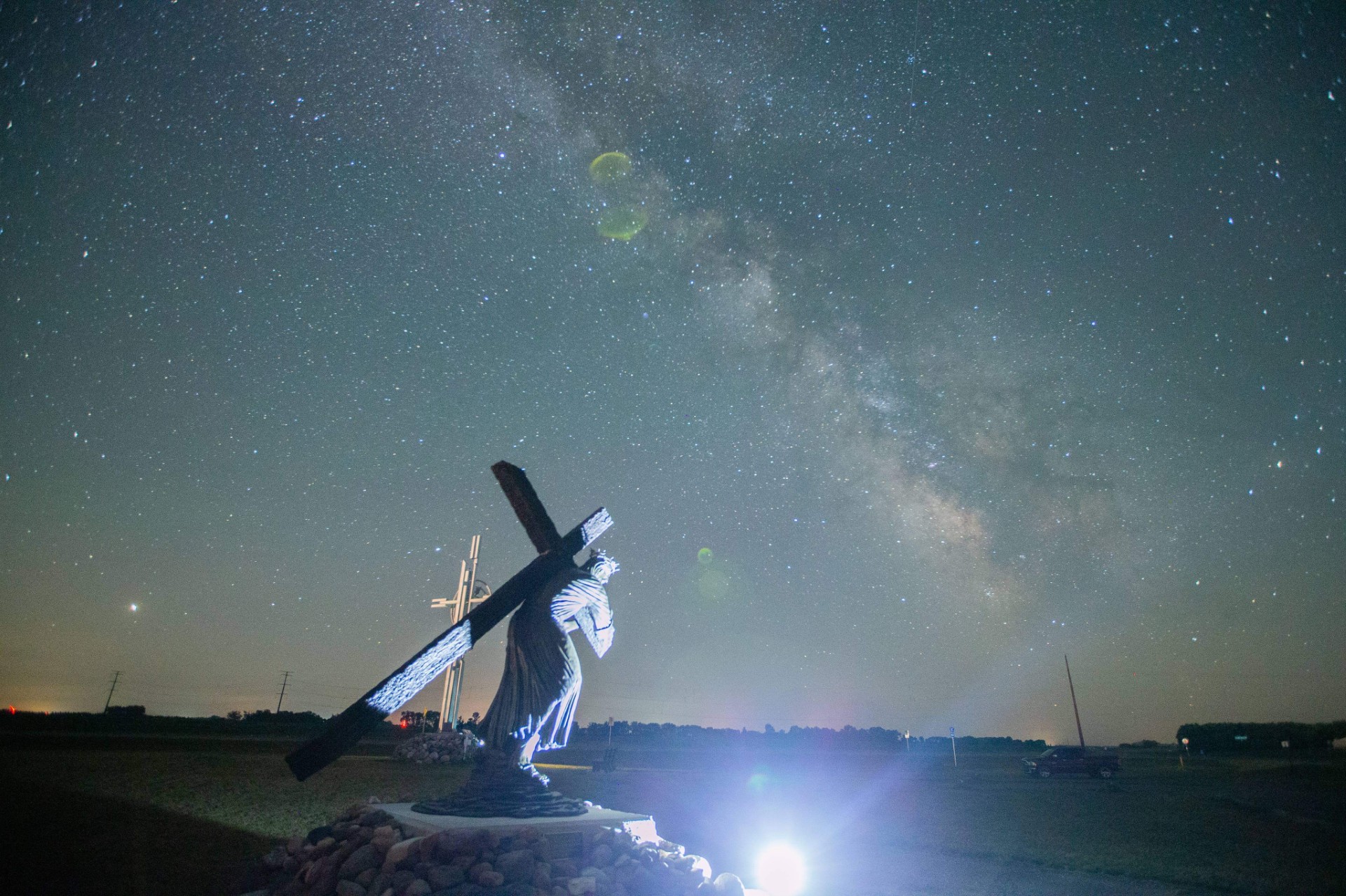 ‘The Crucifixion’ at Reflection Park.