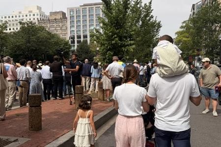 ‘Witness to the Whole World’: Families Gather for Eucharistic Procession in Washington, D.C.