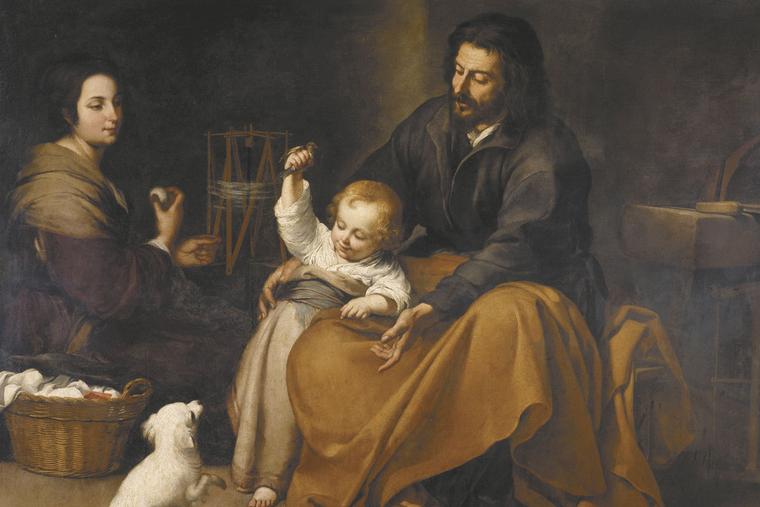 ‘The Holy Family With a Bird’
