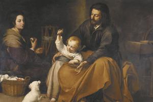 ‘The Holy Family With a Bird’