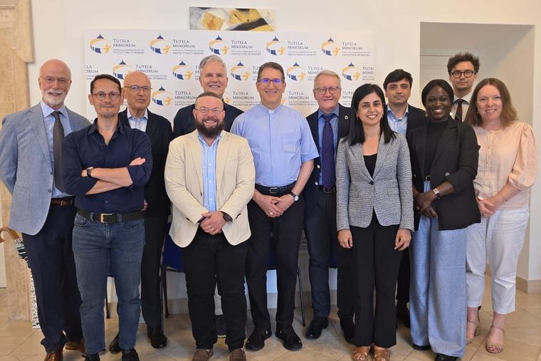 Members of Ending Clergy Abuse (ECA) and the Pontifical Commission for the Protection of Minors (PCPM) meet at Palazzo Maffei in Rome on June 15-16, 2026. 