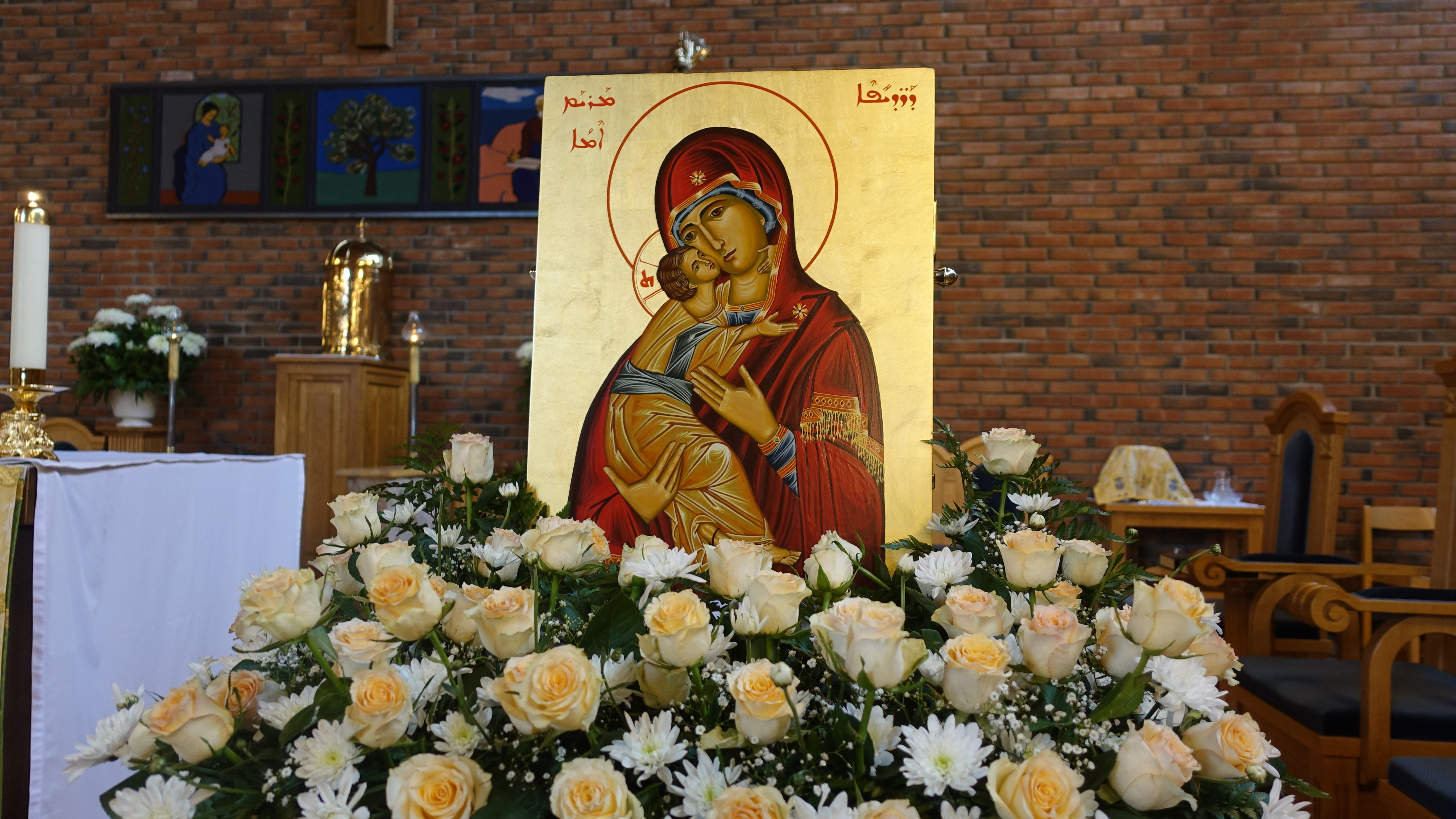 ‘Mother of Tenderness’ image at the Oslo shrine