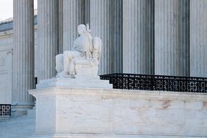 Exterior view of the U.S. Supreme Court Building on June 22, 2026 in Washington, DC. 