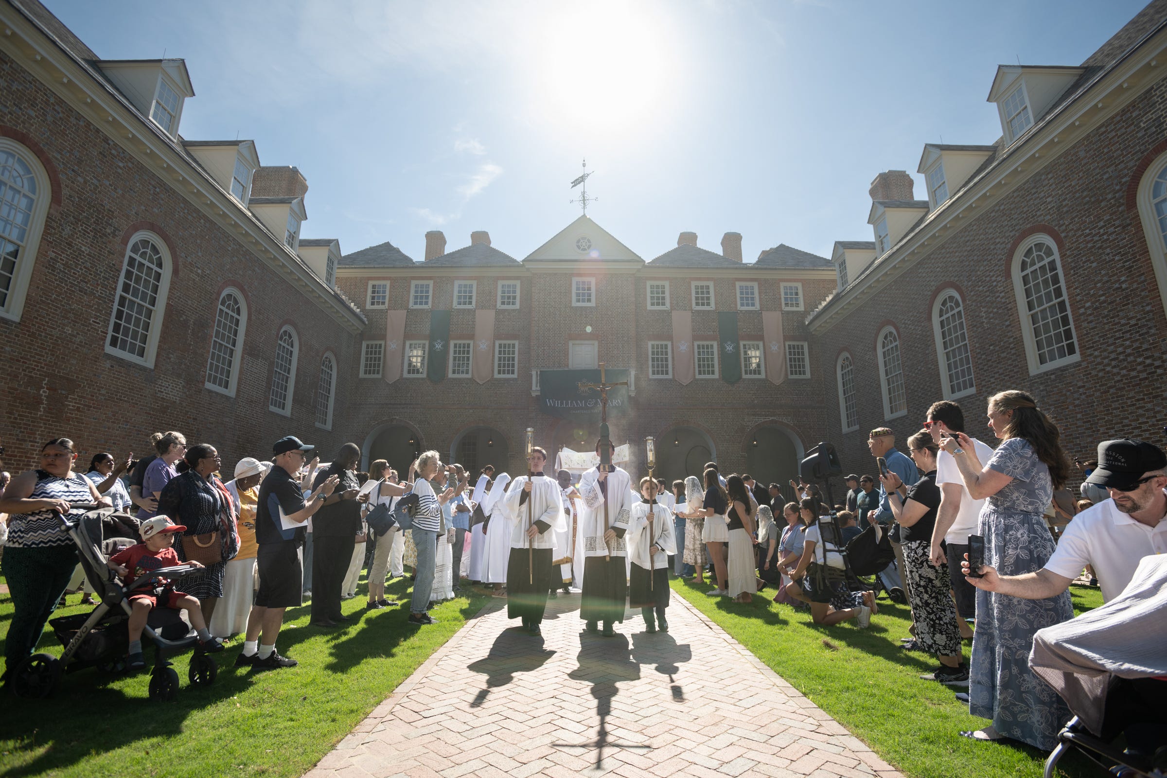 In Williamsburg, Christ entered a landscape shaped by America’s beginnings, not as memory, but as presence.
